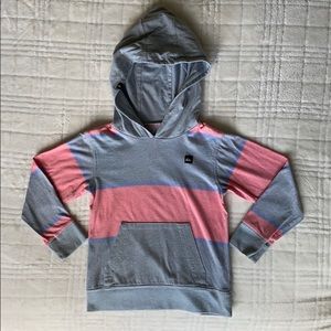 Boys Quiksilver light weight hoodie size 4